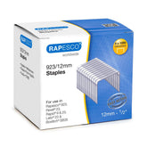 Rapesco 923/12mm Galvanised Staples (Pack 4000) - S92312Z3
